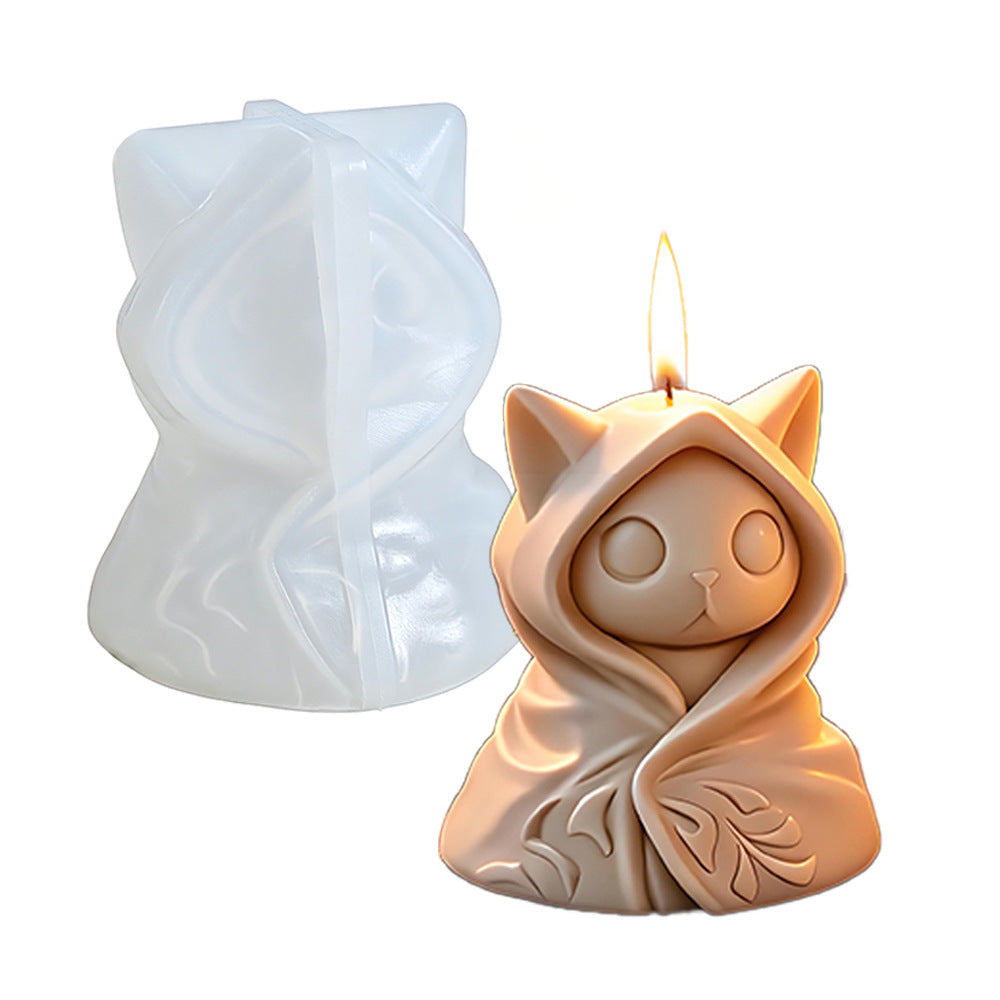 Pumpkin candle mold
