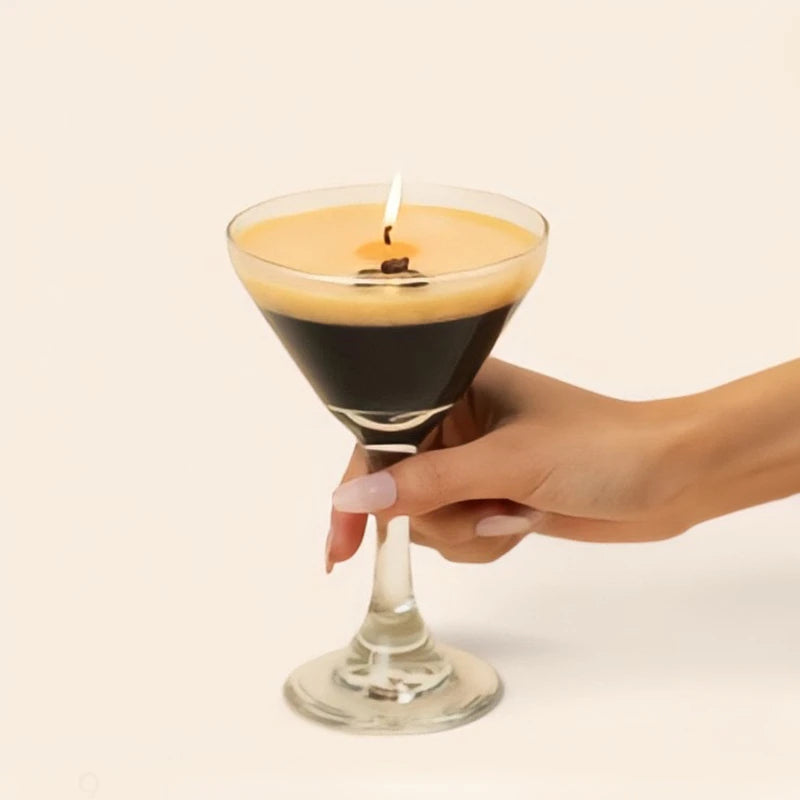 Premium Scented Soy Wax Candle in Glass Cup