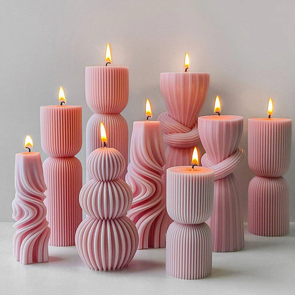 silicone candle mold