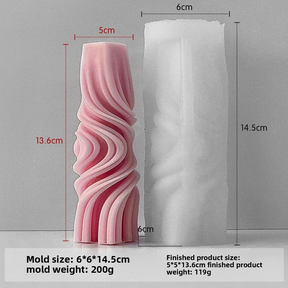 silicone candle mold